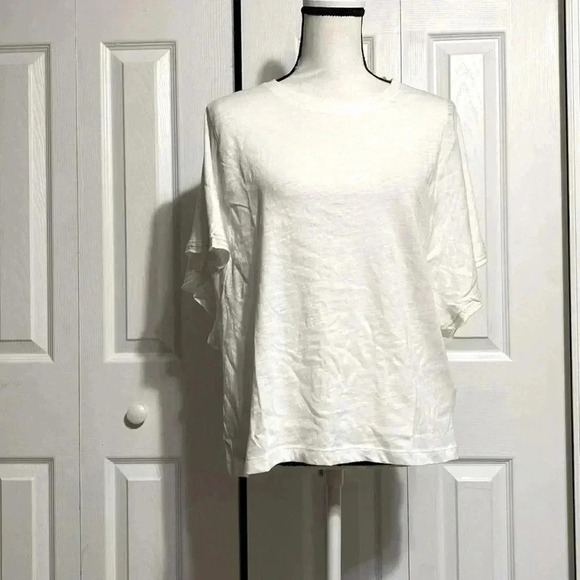 Grey State cream tee shirt top - Picture 1 of 11